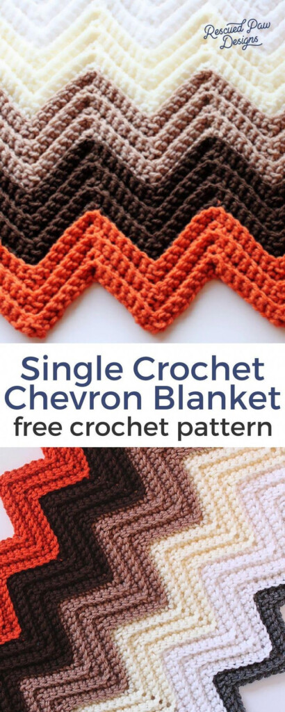 Single crochet In The Back Loop Crochet Blanket Pattern Crochet 