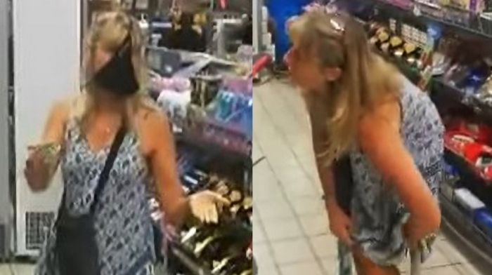 Woman Takes Off Her Thong And Uses It As A Face Mask After Staffers At 